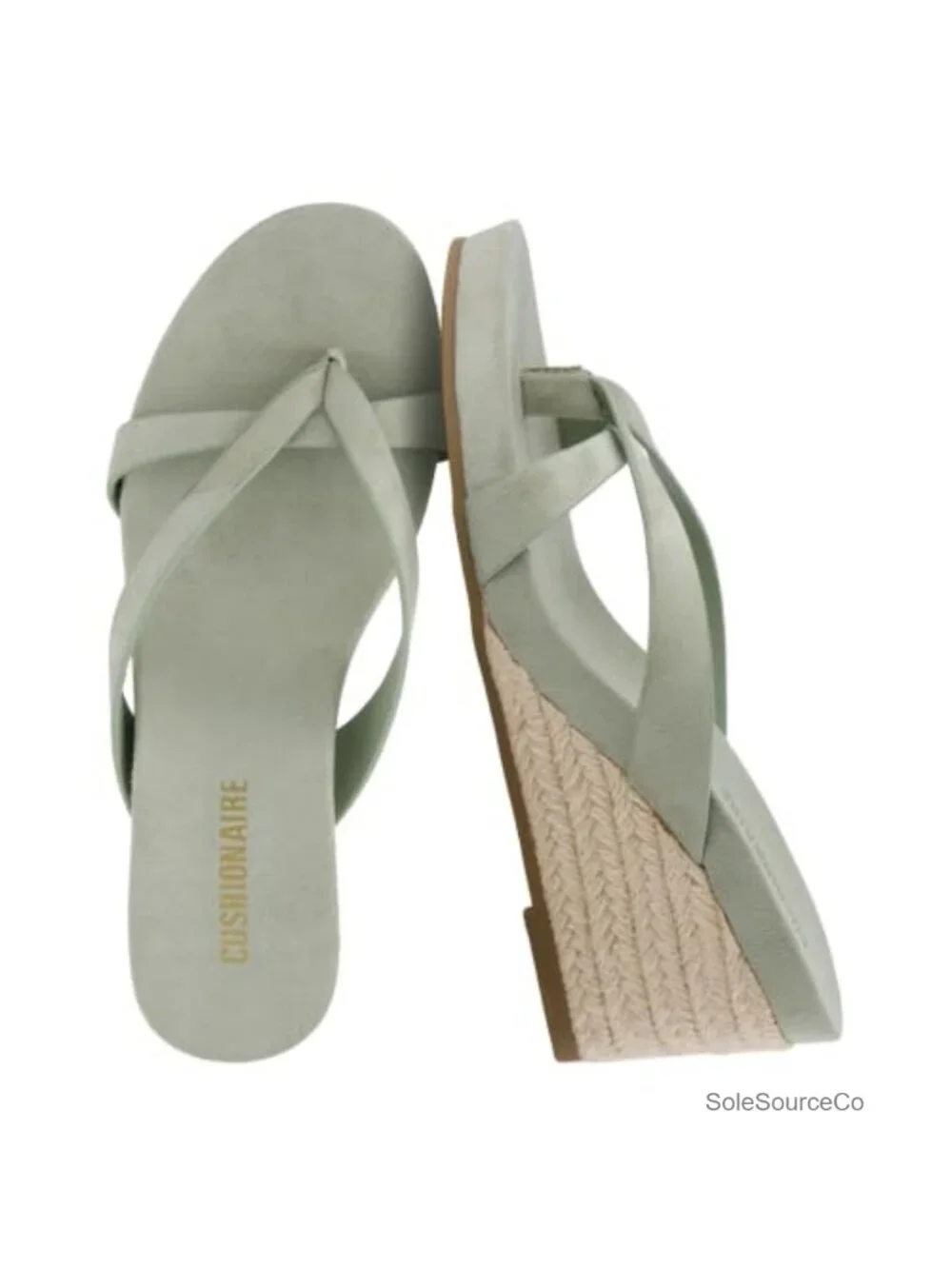 CUSHIONAIRE Ferry Espadrille Wedge Sandals Women's